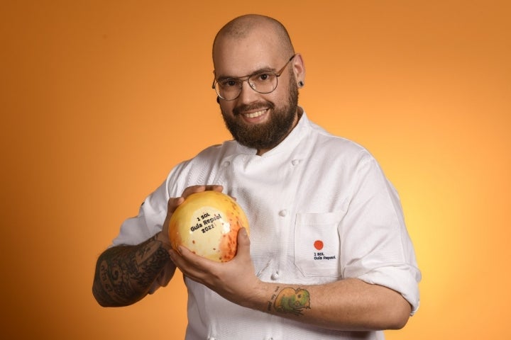 Franc Hesko, con el Sol recibido por primera vez en 2022