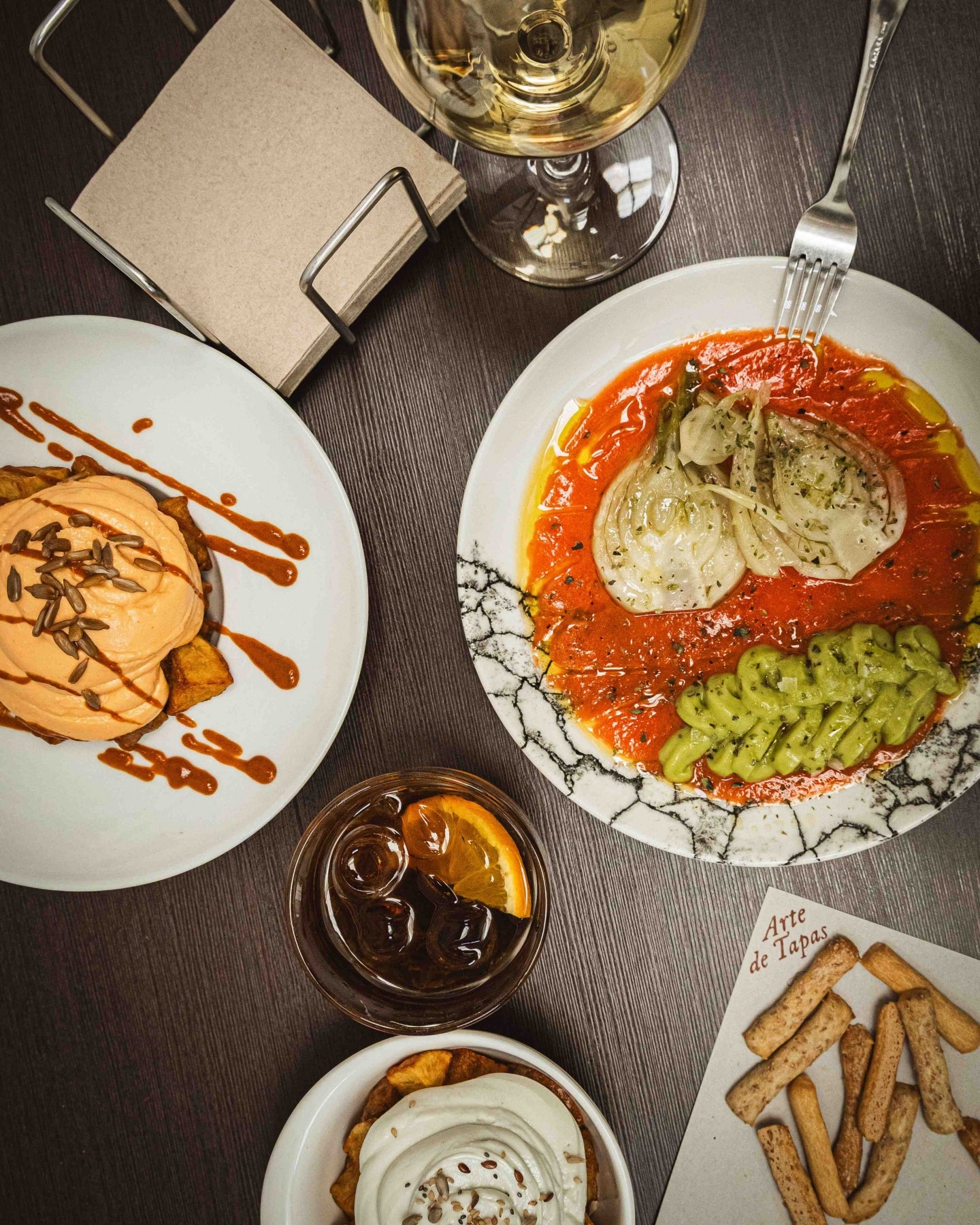 Arte de tapas