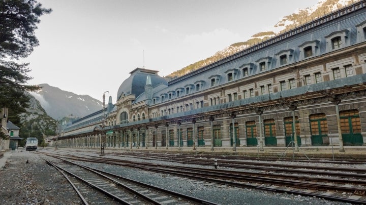 Estación de Canfranc. Foto: S.G.H. vía Visual Hunt