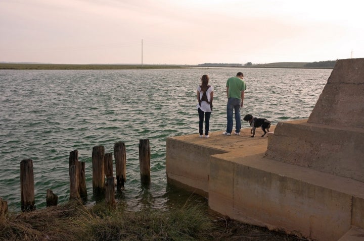 Muelle del río Tinto. Foto: Cortesía Diputación de Huelva.