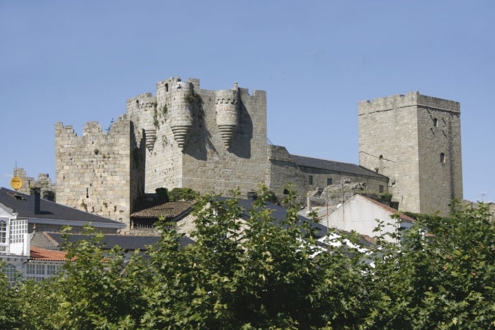 Castillo en Castro Caldelas. Foto: Cortesía Turismo de Galicia.