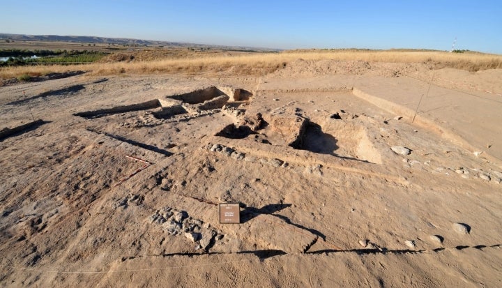 Yacimiento arqueológico de Titulcia, declarado Bien de Interés Cultural. Fotografía: José Polo López.