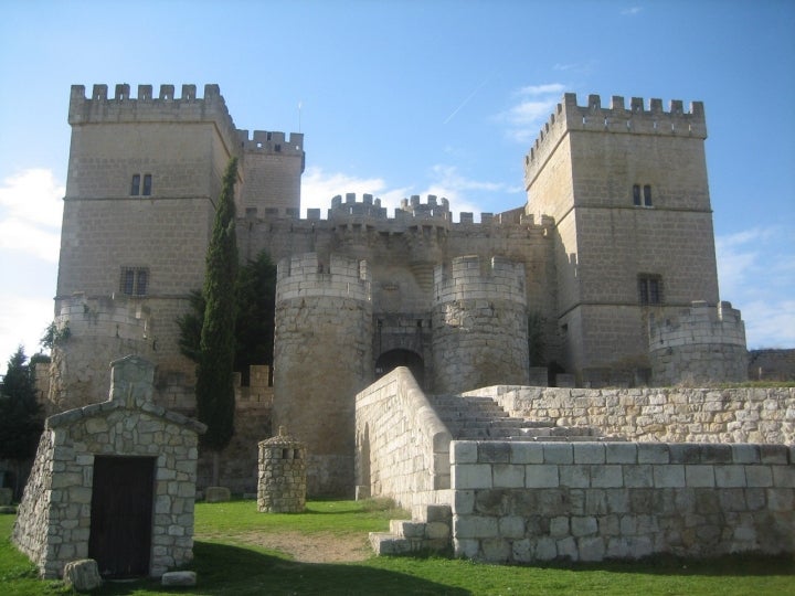 El Castillo de Ampudia es el más importante y el mejor conservado de Palencia.