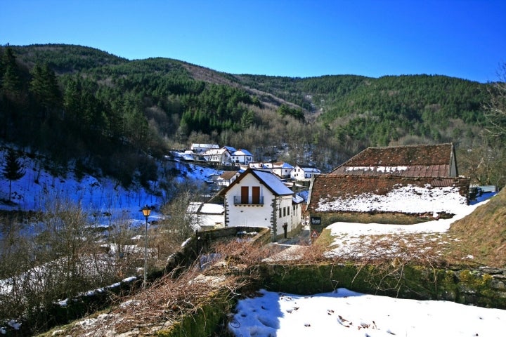 Vista de Izalzu. Foto: Archivo de Turismo Reyno de Navarra.