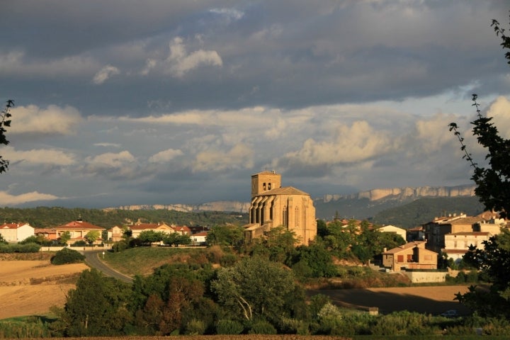 Vista de Villatuerta. Foto: Archivo de Turismo Reyno de Navarra.