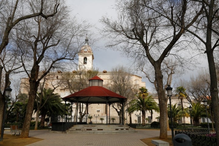 La Catedral vista desde los Jardines del Prado. Foto Luis Rubio