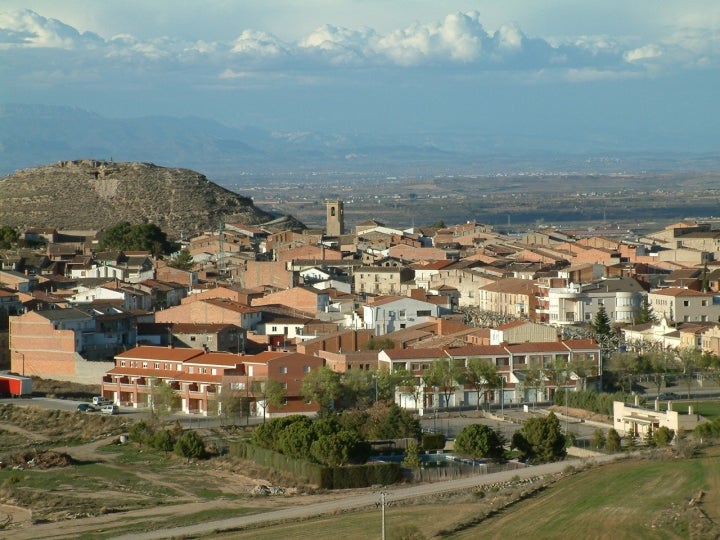 Vista de Castelldans. Foto: Ramon Flix Pere vía Wikipedia