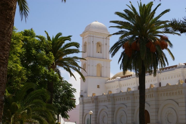 La iglesia de Santa Catalina.