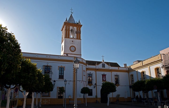 Exterior de la Iglesia de Santa María de las Nieves. Fotografía: Anual vía Wikipedia / CC BY-SA.