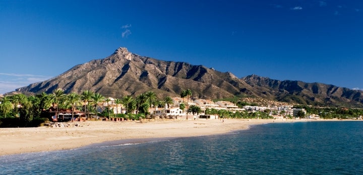 Playa El Ancón, buena muestra del excelente litoral de Benalmádena. Fotografía cortesía del Ayuntamiento.