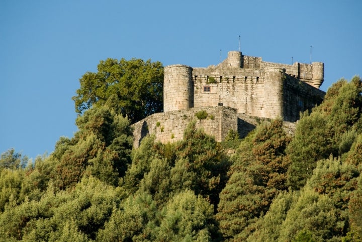 Castillo se Sobroso en Mondariz. Foto: Cortesía de la Diputación de Pontevedra