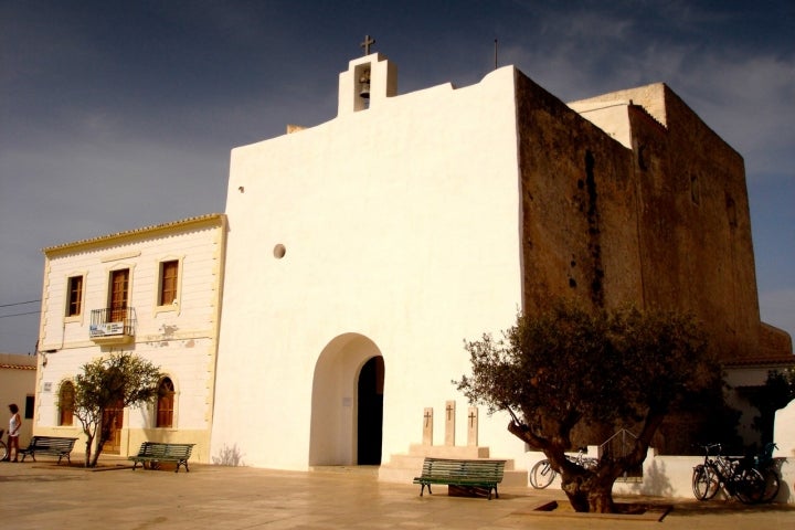 Iglesia de Sant Francesc de Formentera. Foto ximateix! via Visual Hunt