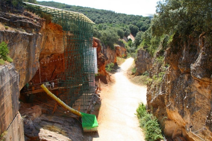 Yacimiento de Atapuerca, Patrimonio de la Humanidad. Foto: Mario Modesto vía Wikipedia / CC BY-SA.