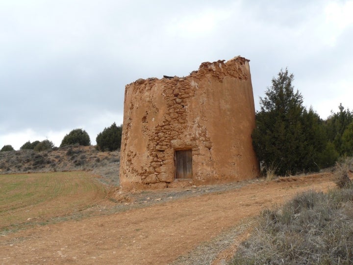 Torreta en Carrascosa de Abajo. Foto: Rowanwinfwhistler vía Wikipedia / CC BY-SA.