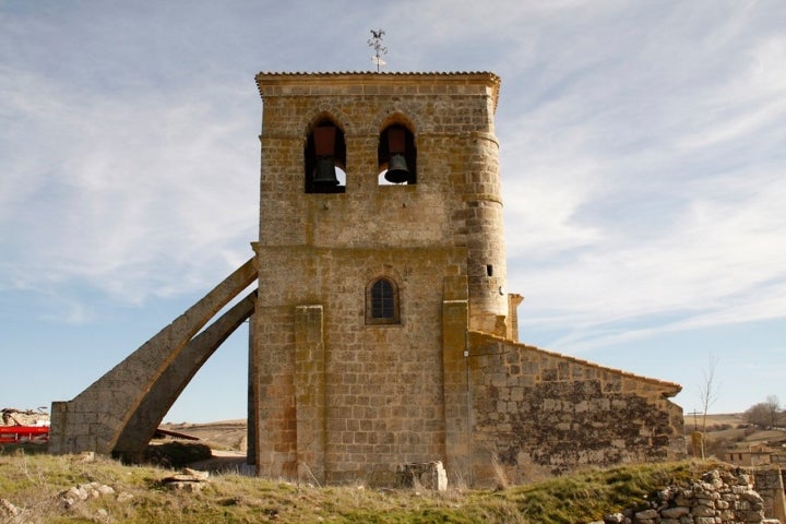 Iglesia de Castellanos de Castro. Foto: Maintenance Script vía Wikipedia / CC BY-SA