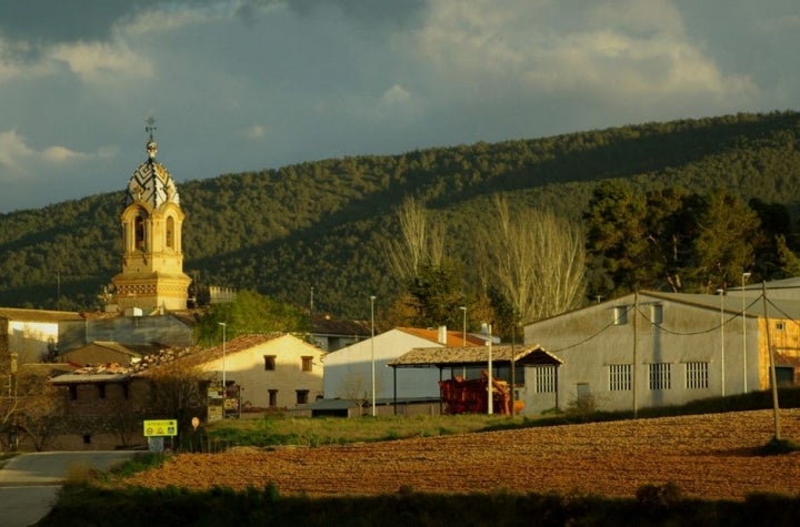 Vista de la localidad Fontanars dels Alforins. (Foto: Guía Repsol.)