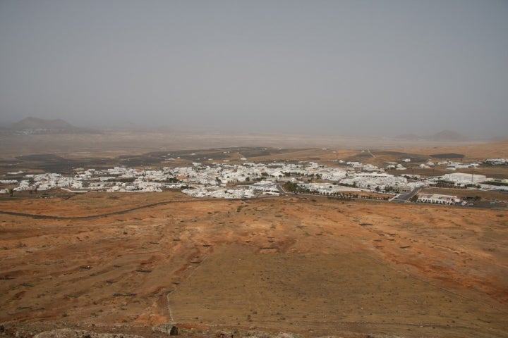 Vista aérea de Teguise. Foto: Exfordy via Visual Hunt
