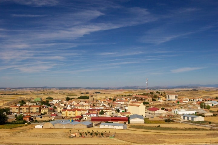 Vista de Gómara. Foto: Ricardo M. Navarro Vasquez vía Wikipedia /CC BY-SA.