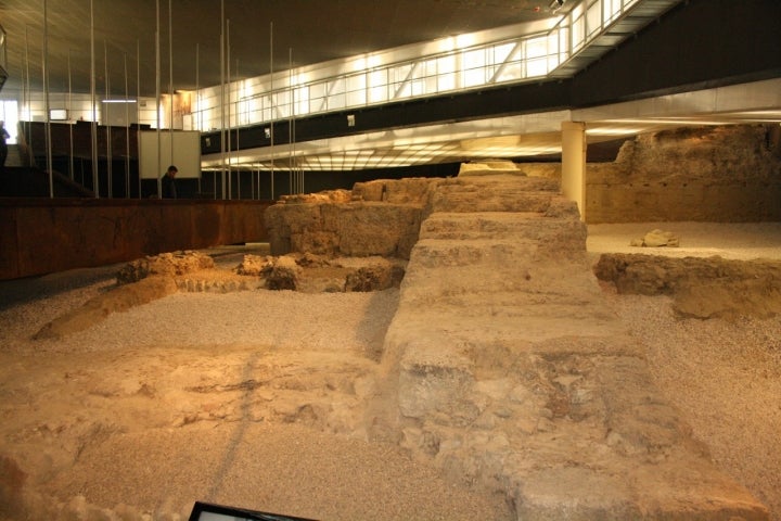 Interior del Centro Arqueológico de San Juan de Aznalfarache. Fotografía: Cortesía del Ayuntamiento de San Juan de Aznalfarache.