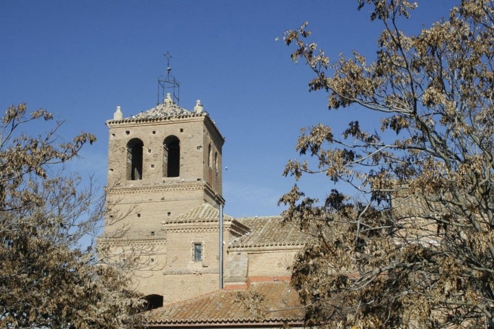 Campanario de la Iglesia de San Nicolás de Bari. Fotografía: Patronato de Turismo de la Diputación de Valladolid.