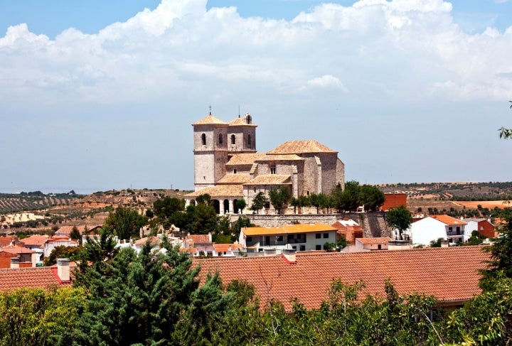 Iglesia de Santa María del Castillo en Campo Real. Foto: Jim Anzalone vía Wikipedia / CC BY-SA