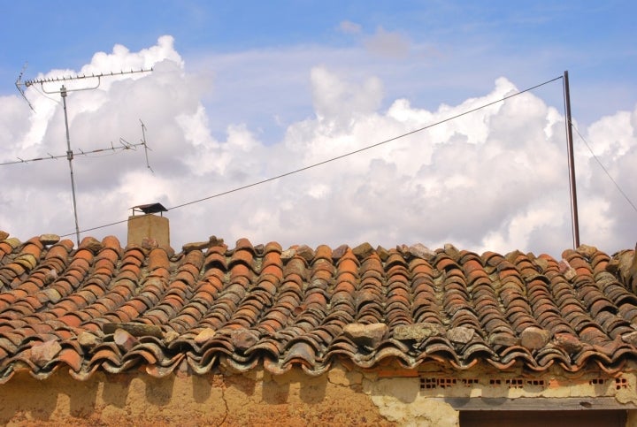 Detalle de casa de Navalrincón, aldea de El Robledo. Foto: Elvira Nimee vía Visual Hunt