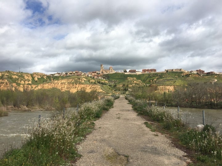 Vista panorámica de Toro, bañada por el río Duero. Fotografia: Ayuntamiento de Zamora.