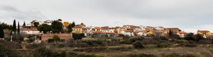Panorámica de Santa Cruz de Moncayo. Fotografía: Diego Delso vía Wikipedia / CC BY-SA.