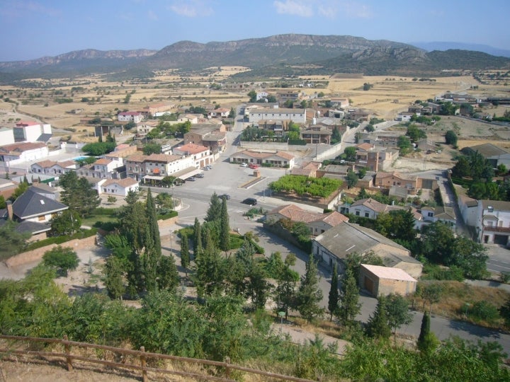 Vista de Cubells, ocupada desde tiempos de los íberos. Foto: Jordiferrer vía Wikipedia