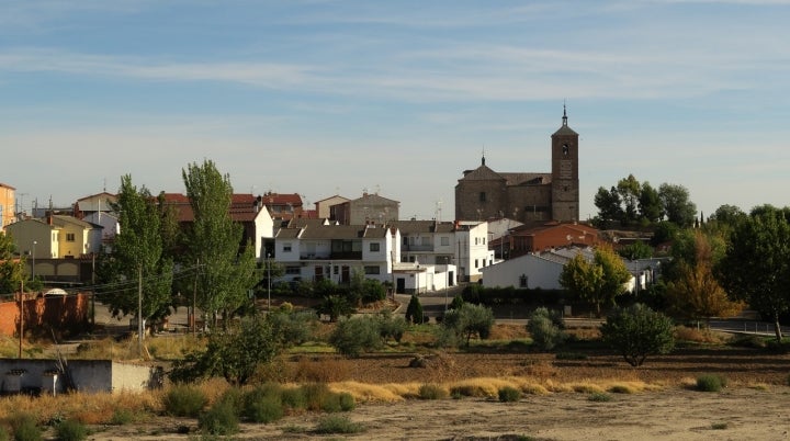 Vista general de Huecas. Foto: Malopez 21 vía Wikipedia / CC BY-SA