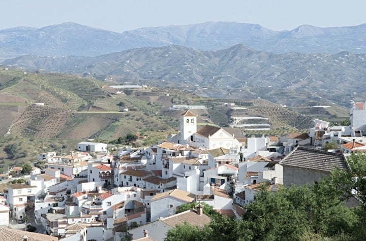 Iznate.Comarca Axarquía Costa del Sol.Provincia de Málaga.