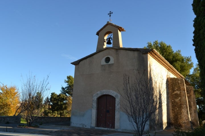 Ermita de la Mare de Déu dels Arquets. Fotografía: Mª África vía Wikipedia / CC BY-SA.