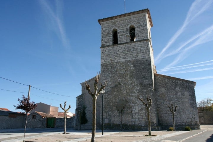Iglesia de Nuestra Señora de los Remedios. Fotografía: Patronato de Turismo de la Diputación de Valladolid.