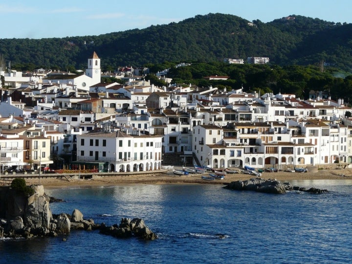 Vista panorámica de Palafrugell. Foto: Claudia Cama.