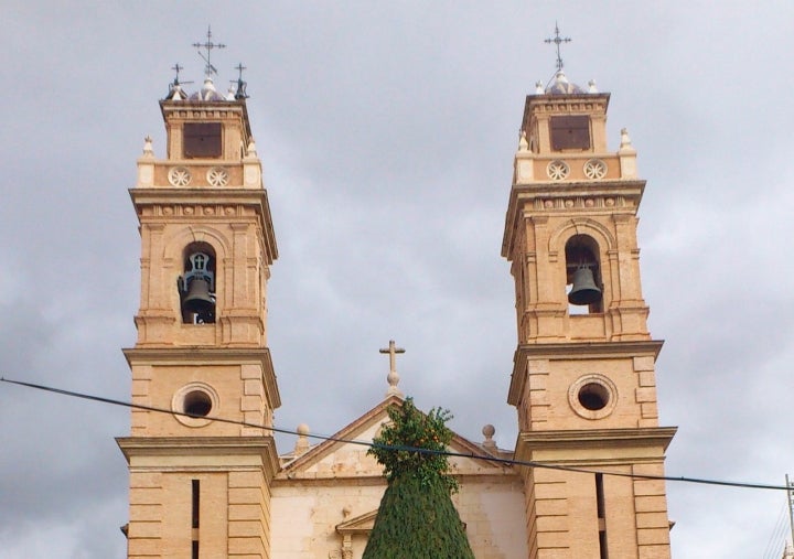 Iglesia Parroquial de San Antonio Abad de Canals. Foto: Mikalpa vía Wikipedia / CC BY-SA.