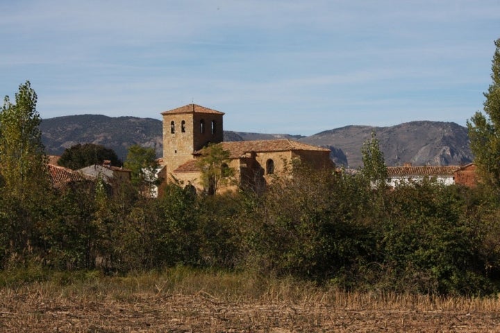 Iglesia de  Llano de Bureba. Foto: Maintenance Script via Wikipedia / CC BY-SA.