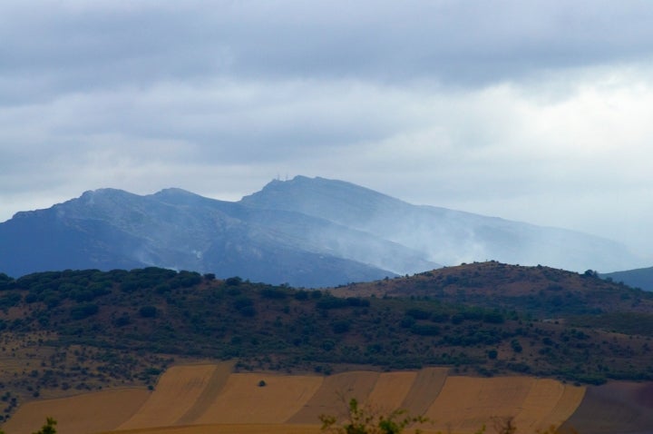 Vista de la Sierra de Alto Rey, cercana a Gascueña de Borvona. Foto: José Ibañez vía Wikipedia