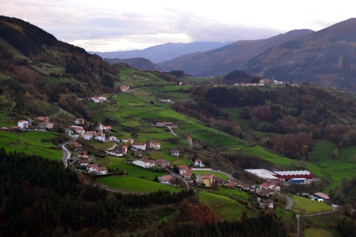 Vista panorámica de Belauntza y sus magníficos paisajes. Foto: Euskaldunaa vía Wikipedia
