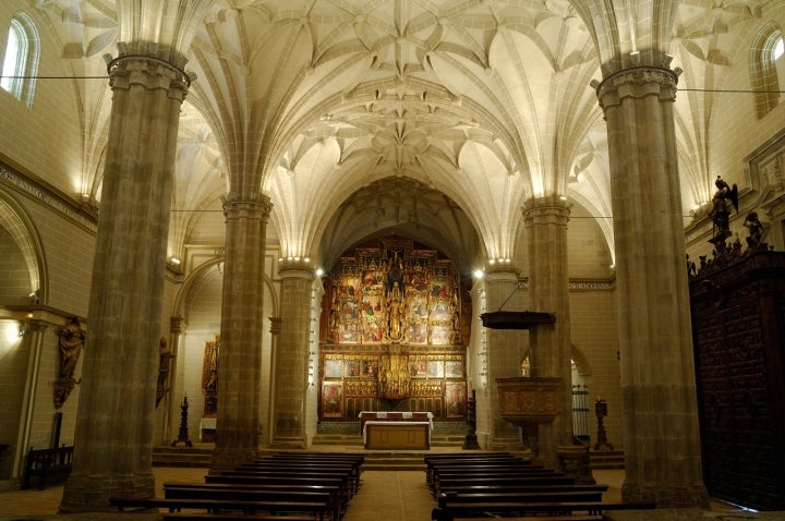 Retablo de la Colegiata de Bolea. Foto: Comarca de la Hoya de Huesca