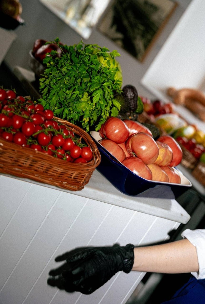 Fruta y verdura fresca