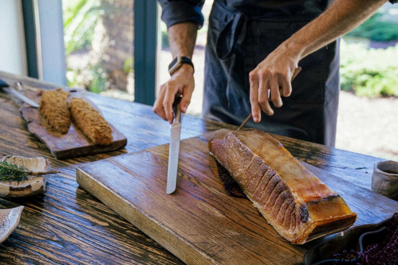 corte de carne en bonamb