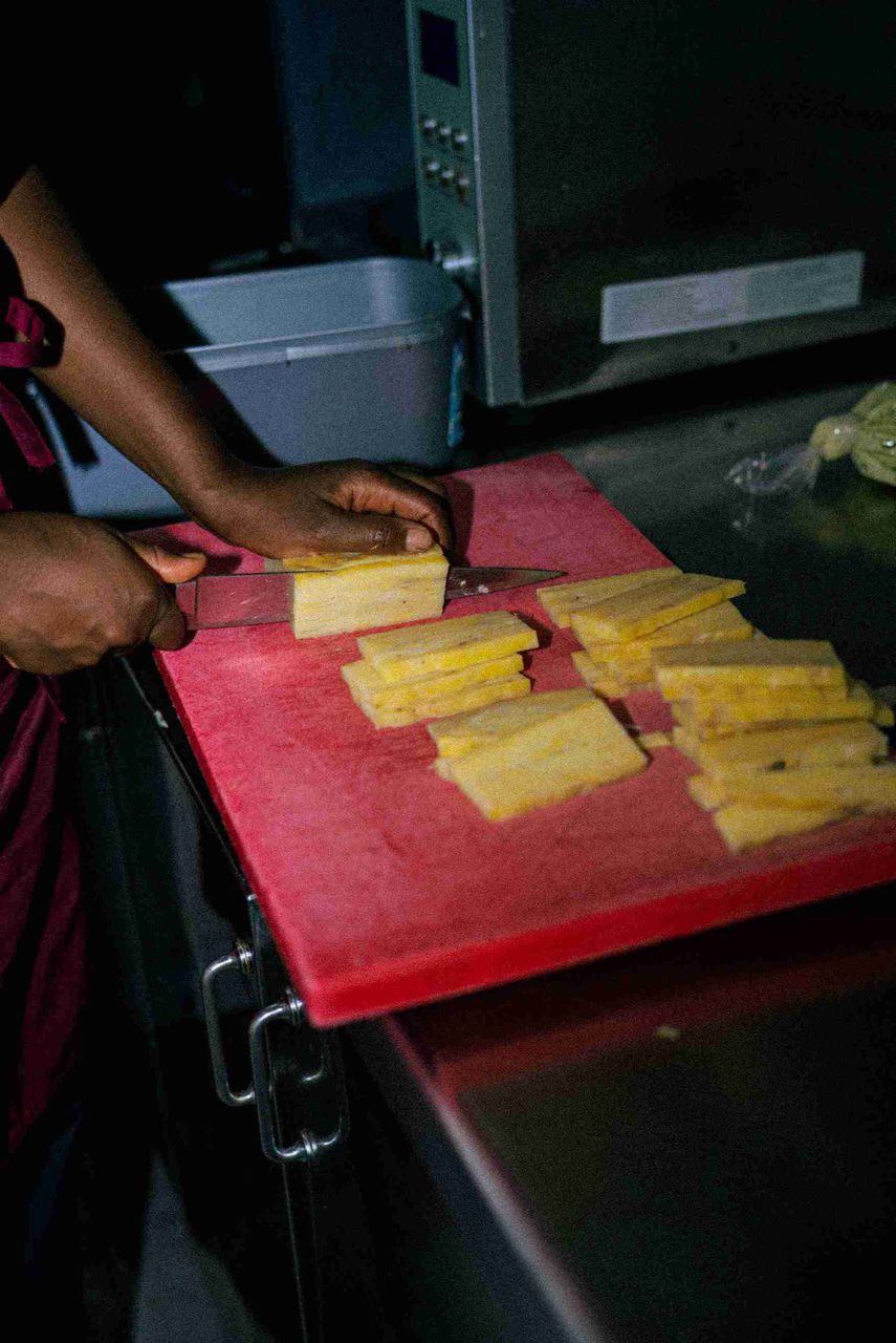 preparación entrantes