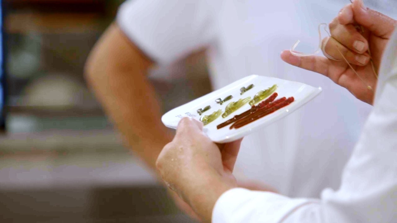 uno de los platos del restaurante listo para ser servido